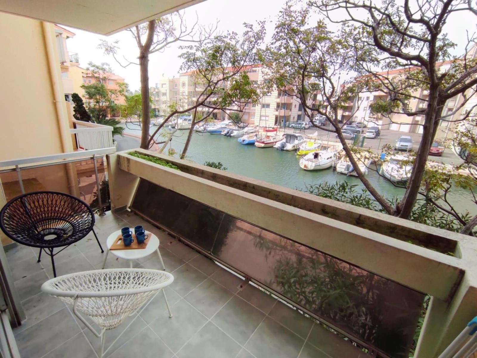Superbe T2 Au Calme Avec Balcon Sur La Marina - 10 Apartment กาเนต์-อ็อง-รูสซียง ห้อง รูปภาพ