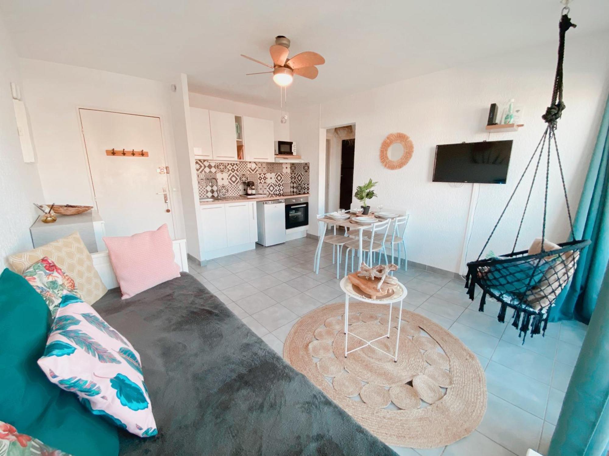 Superbe T2 Au Calme Avec Balcon Sur La Marina - 10 Apartment กาเนต์-อ็อง-รูสซียง ภายนอก รูปภาพ